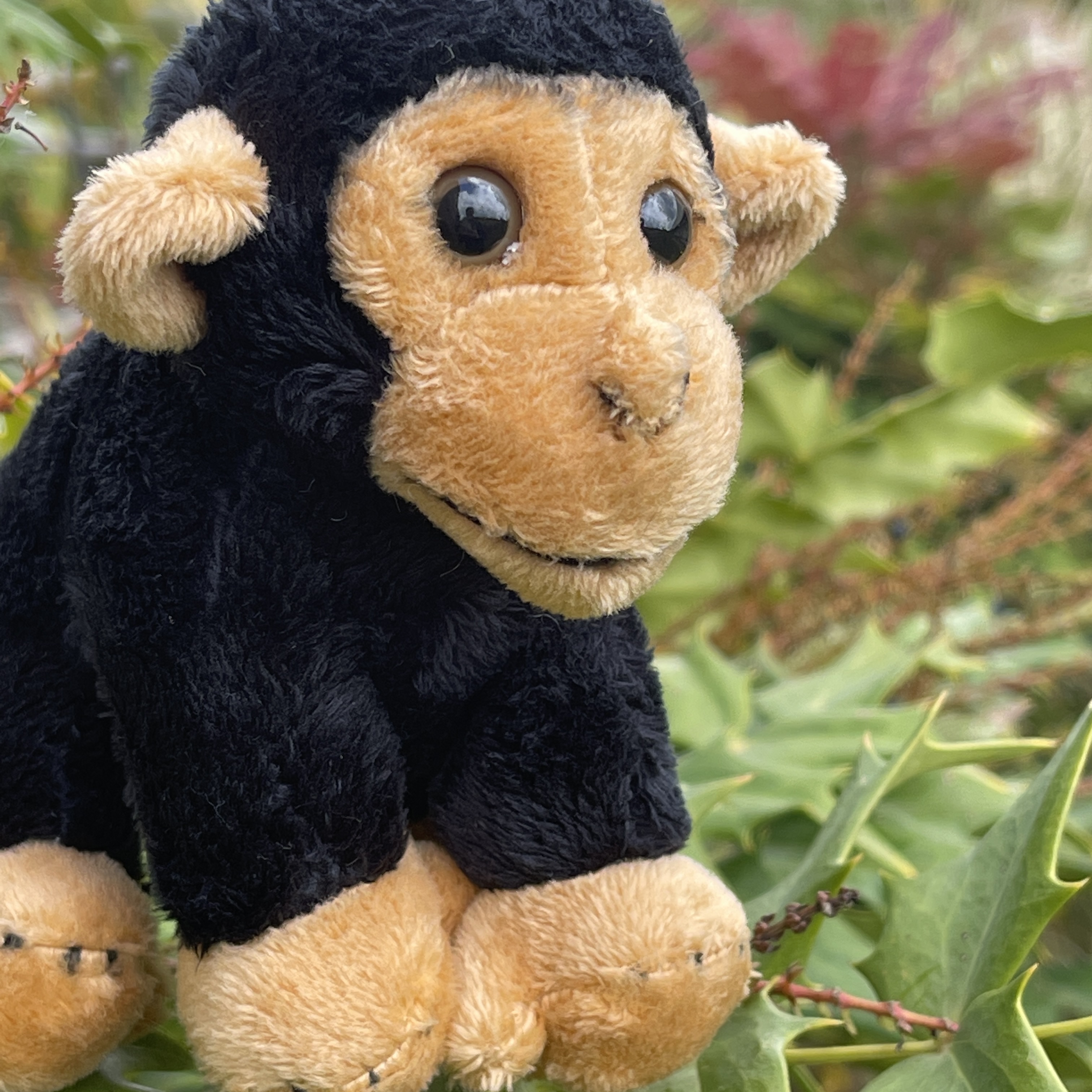 Small monkey soft deals toy