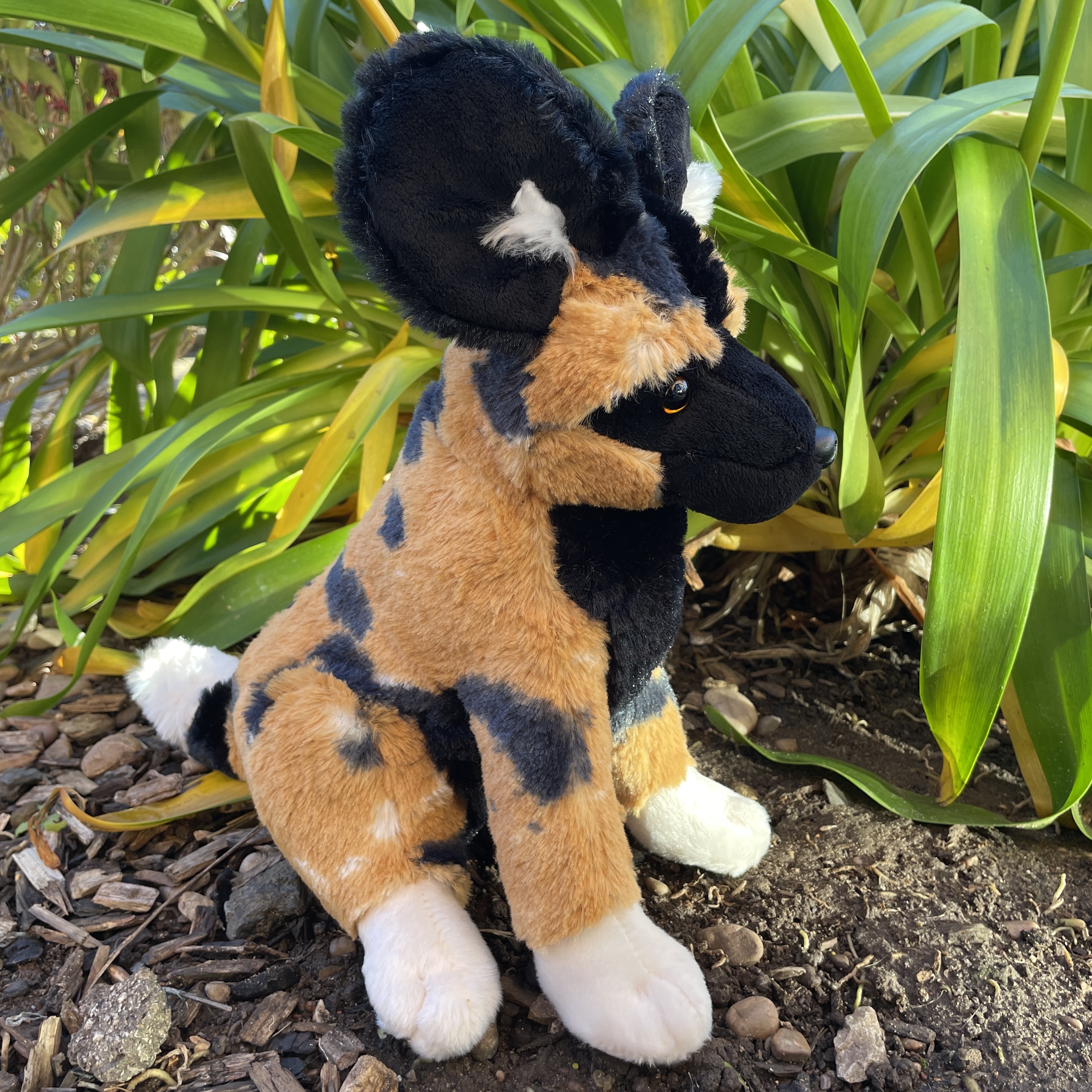 Painted dog cheap stuffed animal